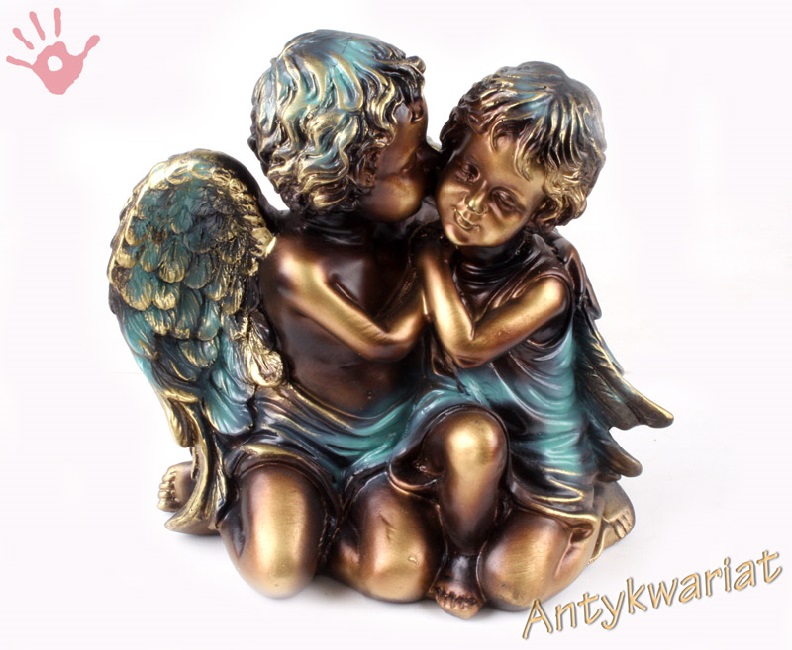 Figurka -Dwa anioły 20 cm